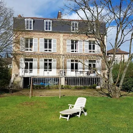 Πανσιόν 2 Dans Maison Bourgeoise Avec Piscine, Proche Et Roissy 3*